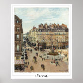 Camille Pissarro Zedign Art Poster #4 (Voorkant)