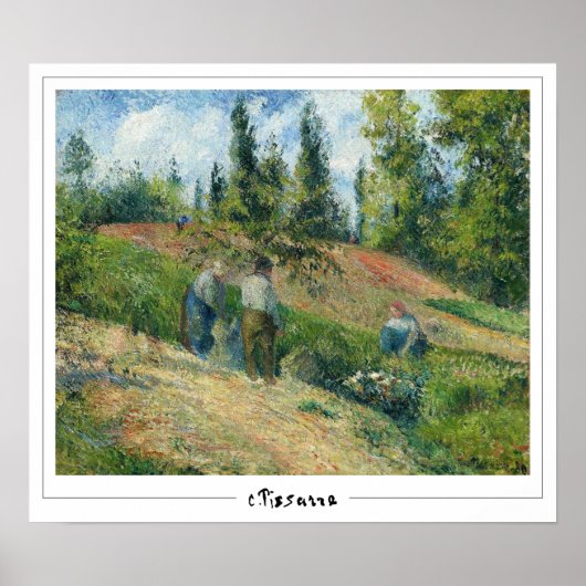 Camille Pissarro Zedign Art Poster #427-2 (Voorkant)