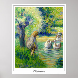Camille Pissarro Zedign Art Poster #433-2