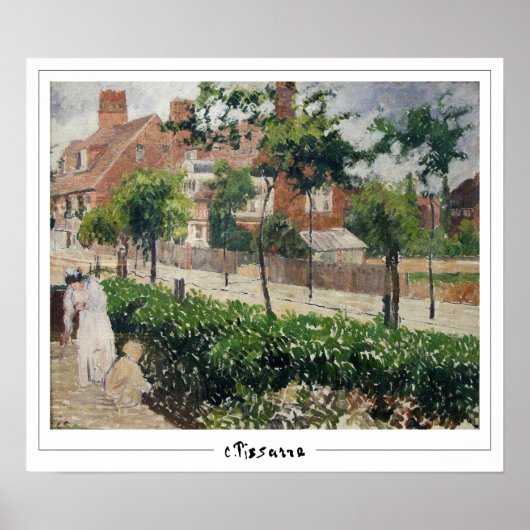 Camille Pissarro Zedign Art Poster #441-2 (Voorkant)