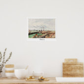Camille Pissarro Zedign Art Poster #446-2 (Keuken)