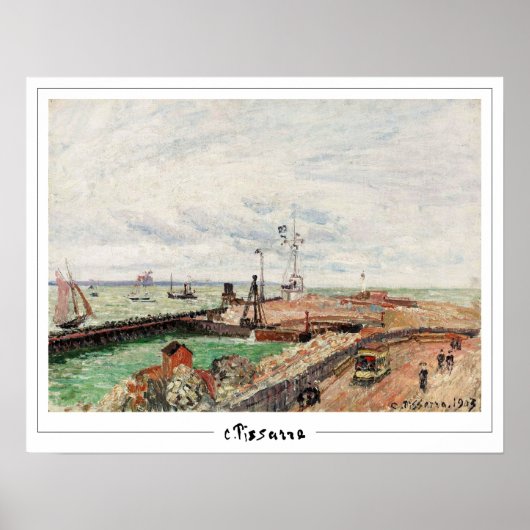 Camille Pissarro Zedign Art Poster #446-2 (Voorkant)