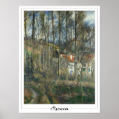 Camille Pissarro Zedign Art Poster #448-2 (Voorkant)