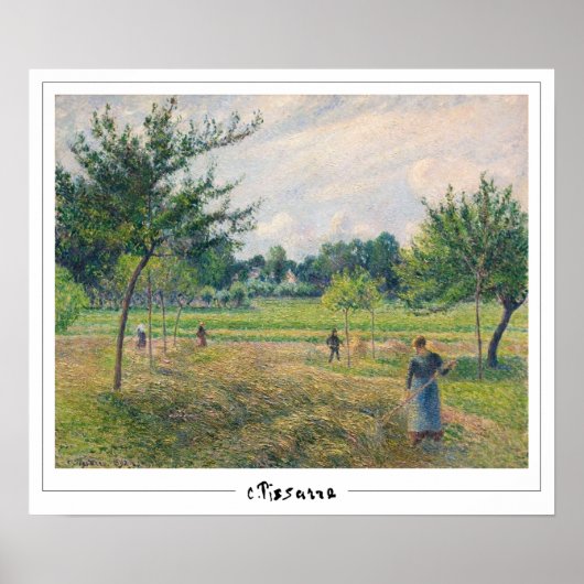 Camille Pissarro Zedign Art Poster #520-2 (Voorkant)