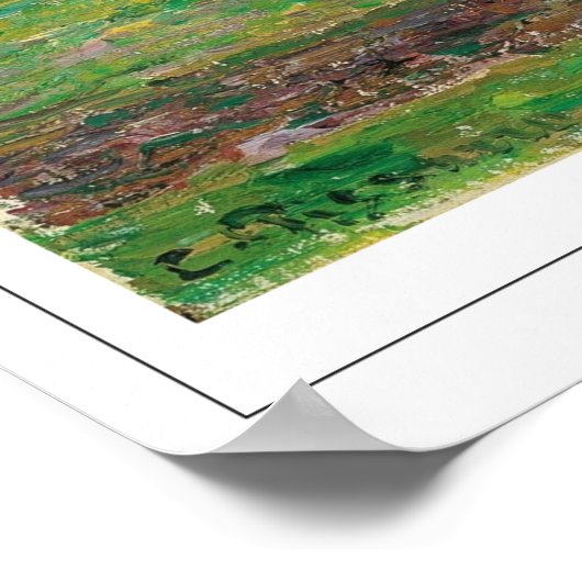 Camille Pissarro Zedign Art Poster #539 (Hoek)