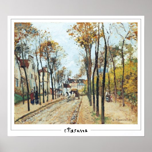 Camille Pissarro Zedign Art Poster #554 (Voorkant)