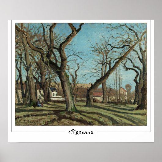 Camille Pissarro Zedign Art Poster #7 (Voorkant)