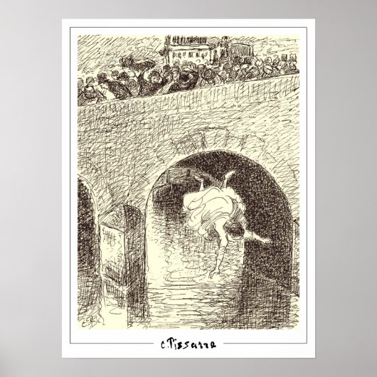 Camille Pissarro Zedign Art Poster #81-2 (Voorkant)