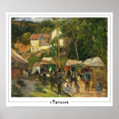 Camille Pissarro Zedign Art Poster #84 (Voorkant)