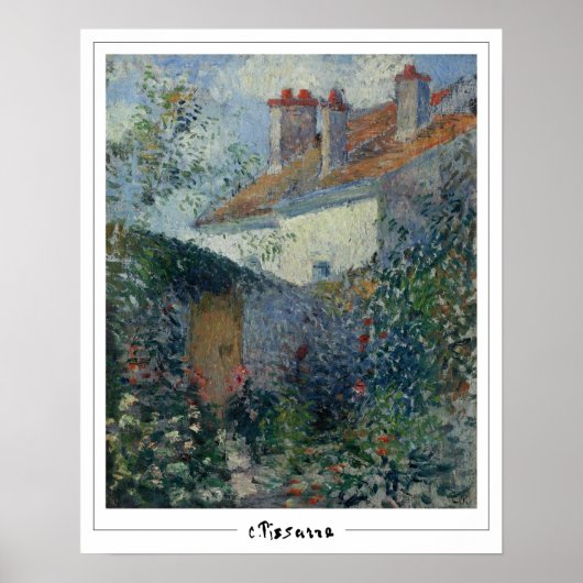 Camille Pissarro Zedign Art Poster #93-2 (Voorkant)