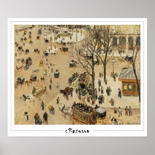 Camille Pissarro Zedign Kunstposter #15-2 Poster (Voorkant)