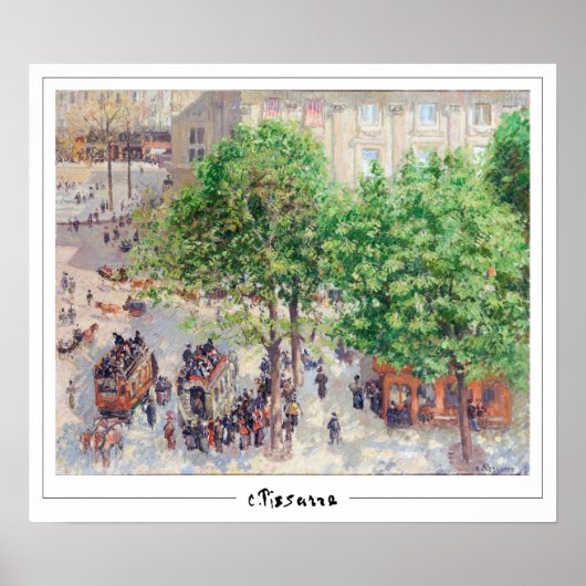 Camille Pissarro Zedign Kunstposter #240-2 Poster (Voorkant)