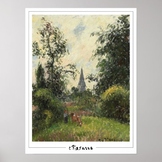 Camille Pissarro Zedign Kunstposter #252-2 Poster (Voorkant)