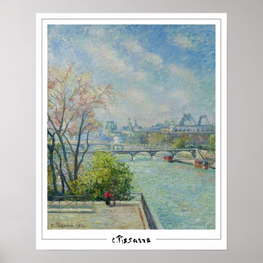 Camille Pissarro Zedign Kunstposter #304 Poster (Voorkant)