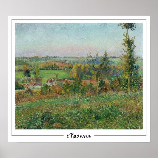 Camille Pissarro Zedign Kunstposter #31 Poster (Voorkant)