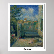 Camille Pissarro Zedign Kunstposter #355-2