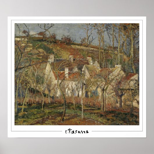 Camille Pissarro Zedign Kunstposter #8 Poster (Voorkant)