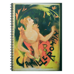 Camille Roman (kleur litho) Notitieboek