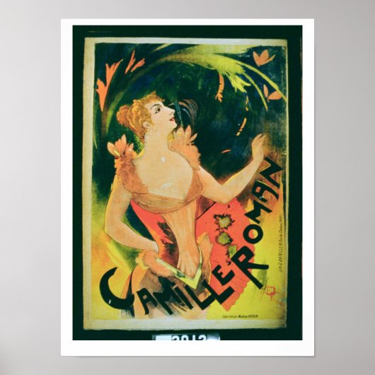 Camille Roman (kleur litho) Poster (Voorkant)