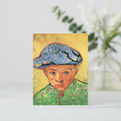 Camille Roulin door Vincent van Gogh Briefkaart (Staand voorkant)
