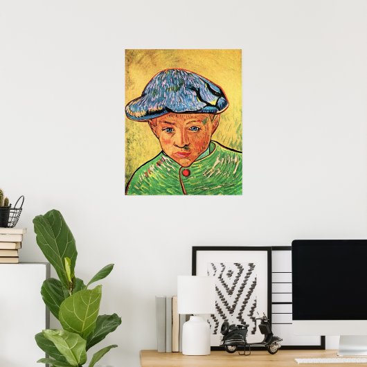 Camille Roulin door Vincent van Gogh Poster (Thuiskantoor)