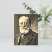 Camille Saint-Saëns (Nadar, fotograaf) Briefkaart (Staand voorkant)