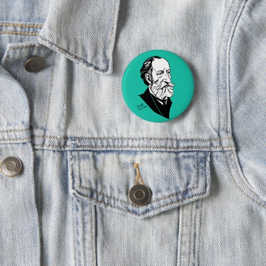 Camille Saint-Saëns Ronde Button 5,7 Cm (In situ)