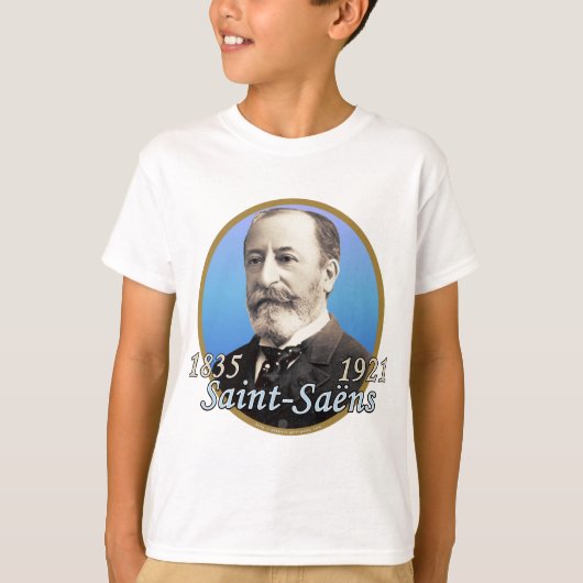 Camille Saint-Saens T-shirt (Voorkant)