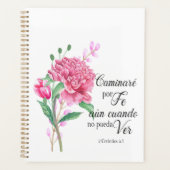 caminare por fe'Spaans bijbel Planner (Voorkant)