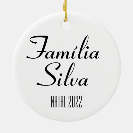 Caminhão árvore de Natal Estilo Rústico Farmhouse Keramisch Ornament (Achterkant)