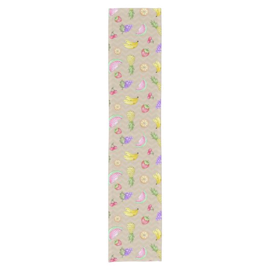 Caminho de Mesa Linha Frutas Fun Korte Tafelloper (Voorkant)