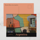 Caminito Buenos Aires Argentinië Briefkaart (Voorkant / Achterkant)