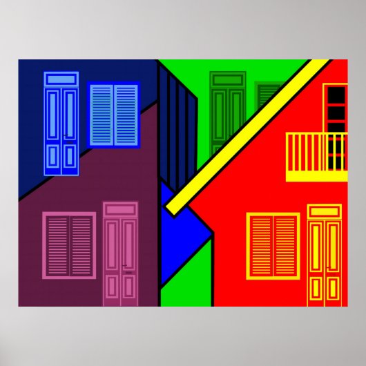 Caminito, Buenos Aires Poster (Voorkant)