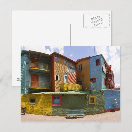 Caminito, La Boca, Buenos Aires Briefkaart (Voorkant / Achterkant)