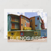 Caminito, La Boca, Buenos Aires Briefkaart (Voorkant / Achterkant)