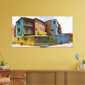 Caminito, La Boca, Buenos Aires Canvas Afdruk (Insitu (Woonkamer))