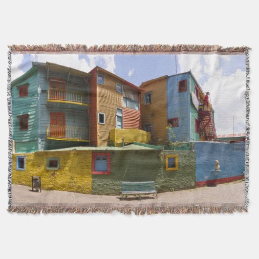 Caminito, La Boca, Buenos Aires Deken (Voorkant)