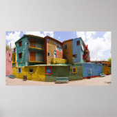 Caminito, La Boca, Buenos Aires Poster (Voorkant)