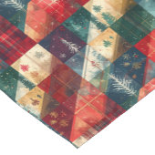 Camino de Mesa Tartán Navideño Korte Tafelloper (Hoek)