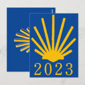 Camino de Santiago 2023 Briefkaart (Voorkant / Achterkant)