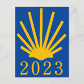 Camino de Santiago 2023 Briefkaart (Voorkant)