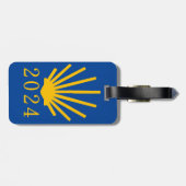 Camino de Santiago 2024 Bagagelabel (Achterkant horizontaal)