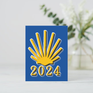 Camino de Santiago 2024 Briefkaart