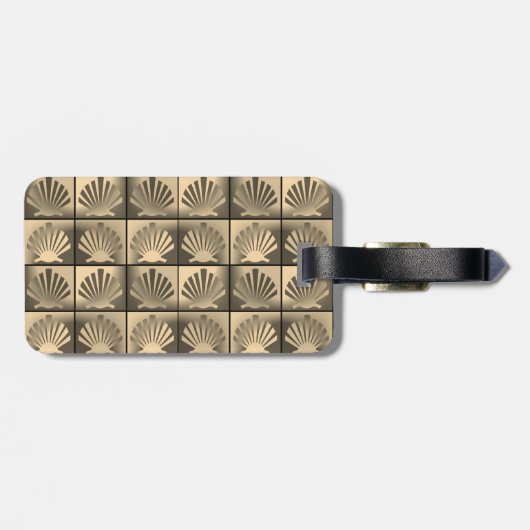 Camino de Santiago Bagagelabel (Achterkant horizontaal)