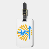 Camino de Santiago Bagagelabel (Voorkant verticaal)