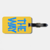 Camino de Santiago Bagagelabel (Achterkant horizontaal)