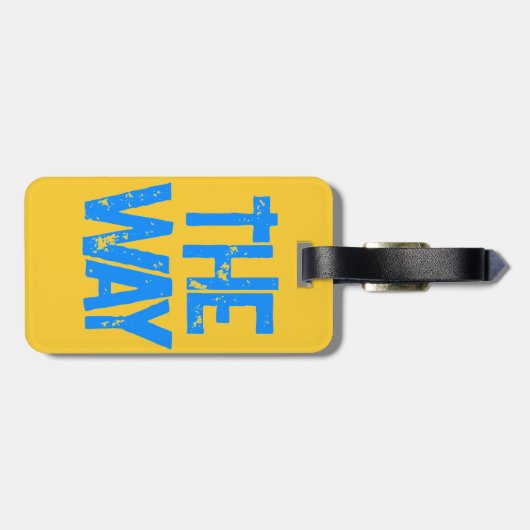 Camino de Santiago Bagagelabel (Achterkant horizontaal)