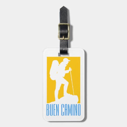 Camino de Santiago Bagagelabel (Voorkant verticaal)