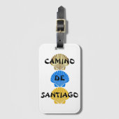 Camino de Santiago Bagagelabel (Voorkant (verticaal))