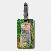 Camino de Santiago Bagagelabel (Achterkant verticaal)